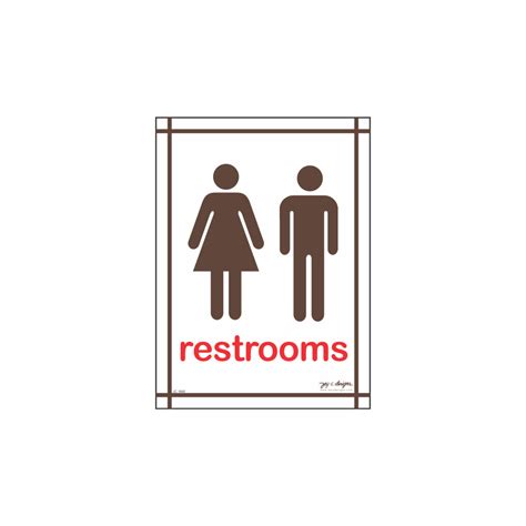 Restroom Signage 的图像结果
