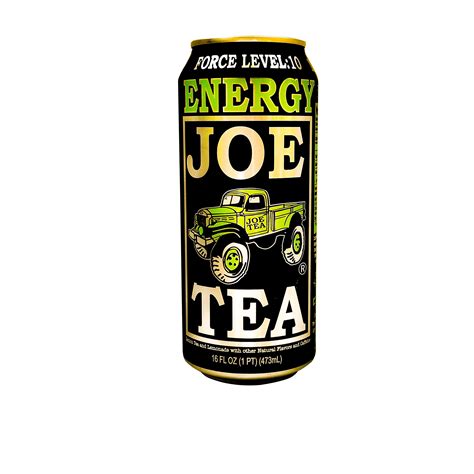 Buy Joe Tea Energy Drink, Half Lemonade Half Tea, Non-Carbonated, High ...
