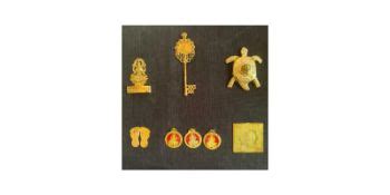 DH Shree Kuber Laxmi Dhan Varsha Yantra Set for Diwali puja, Home ...