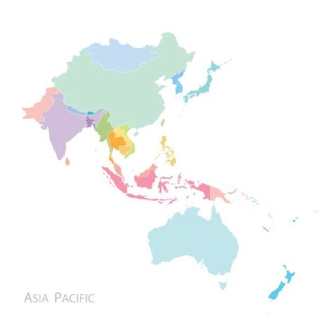 Asia Pacific Map High Resolution 的图像结果