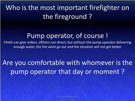 Image result for Basic Pump Operations Firefighting