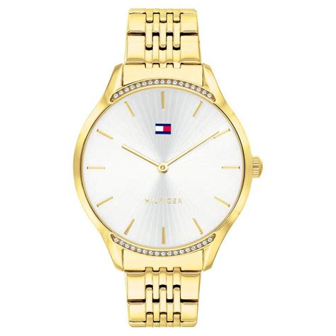Buy Online Tommy Hilfiger Quartz Analog Silver Dial Stainless Steel ...