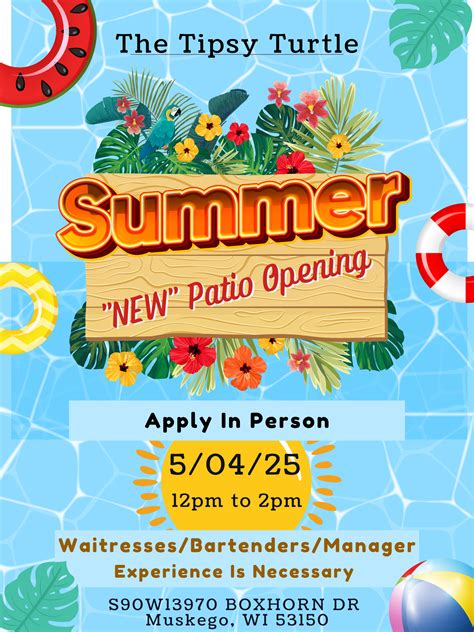 The Tipsy Turtle Patio and Grill – Neighborhood Bar, Grill, and Event ...