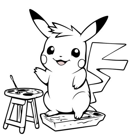 +30 Pikachu Coloring Pages for Free (Printable)