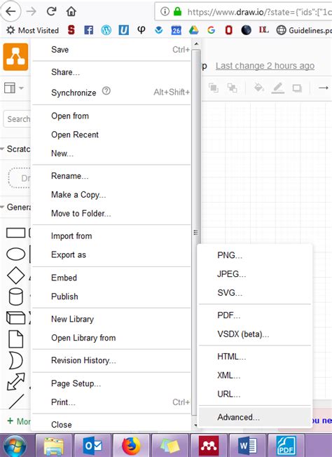 Image result for How to Export Draw.io Files
