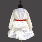 Silver Sequins Jacket Dress for Girls