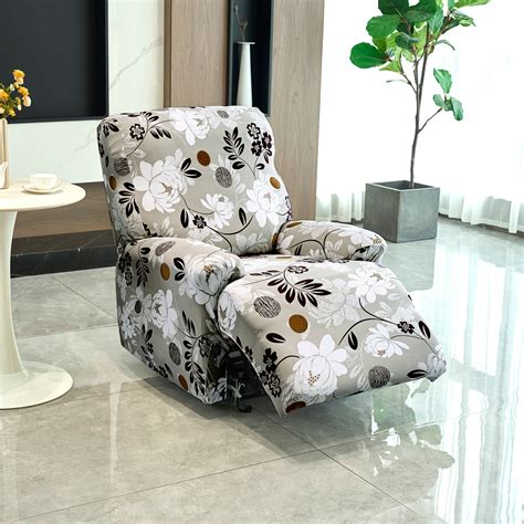 Polyester Recliner Sofa Covers | Stretchable & Durable | HOKIPO ...