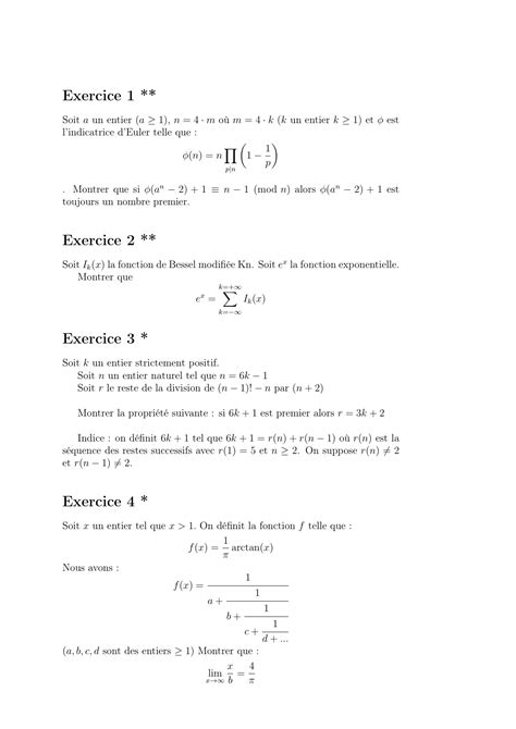 Image result for Exercices Math PDF