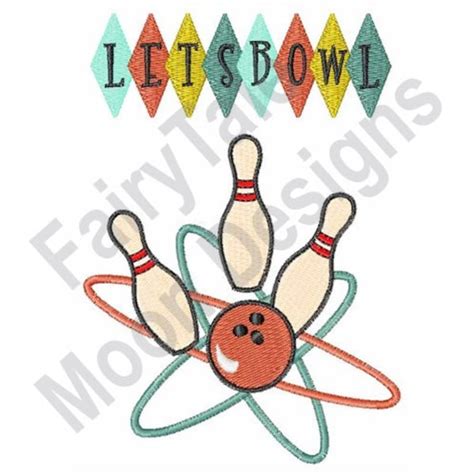 Image result for Bowling Patterns for Machine Embroidery