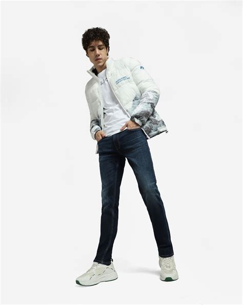 Dark Blue Low Rise Ben Skinny Jeans