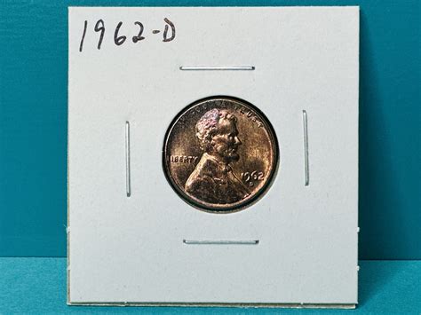 1962-D Lincoln Memorial Cent - For Sale, Buy Now Online - Item #938113