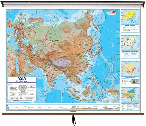 Geographical Map Of Asia