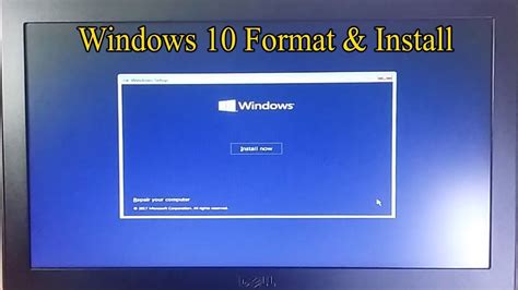 Format Computer and Install Windows 10 的图像结果
