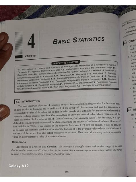 Understanding Basic Statistics 的图像结果