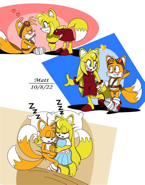 Tails X Zooey 1 by SilverPhantom36 on DeviantArt