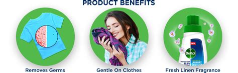 Dettol Laundry Liquid Sanitizer- Removes Germs, Adds Freshness ...
