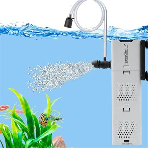 SUNSUN 4 IN 1 Ultra-Quiet Multifunctional Submersible Filter Pump ...