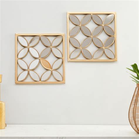 Buy Photomontage Mirror Wall Art - Set of 2 Pcs. from Home Centre at ...