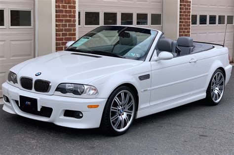 Bmw E46 M3 Convertible White