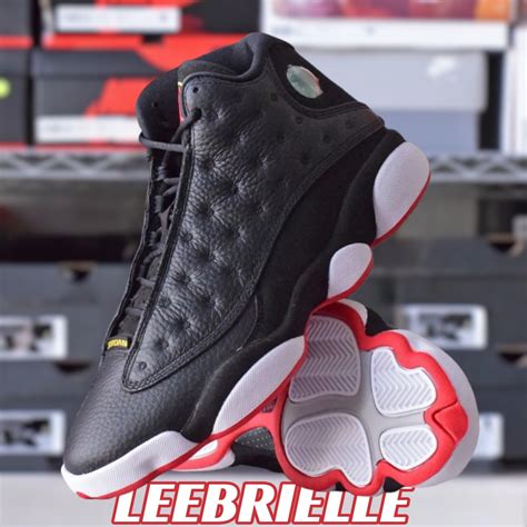 2023 Nike Air Jordan 13 Retro Playoff Black Red 414571-062 GS Men's ...