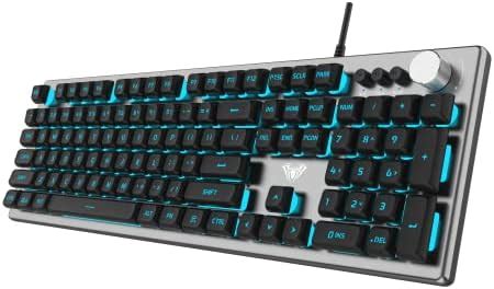Amazon.in: Buy AULA F2028 Wired USB Membrane Gaming Keyboard / 25 Kinds ...