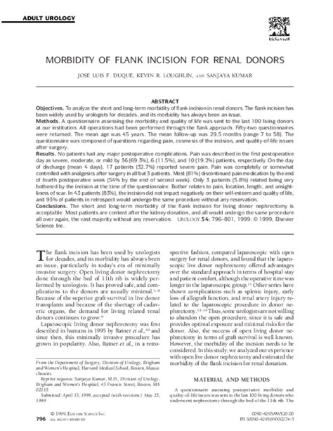 Image result for Flank Incision Nephrectomy