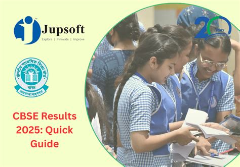 CBSE Result 2025: Quick Guide to Check Scores & Updates | Jupsoft