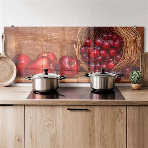 Perfoncio - Red Fruit - Kitchen Splashback | wall-art.com