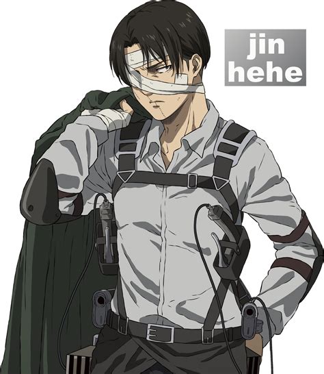 Levi Ackerman Render by jinhehe on DeviantArt