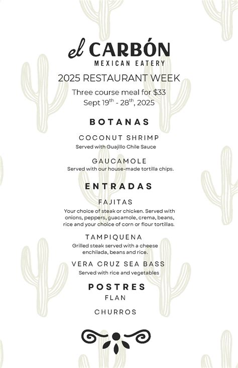 El Carbon Mexican Eatery – Arizona Restaurant Week