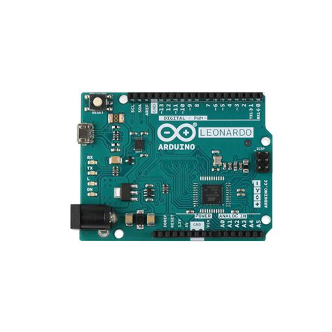 Original Arduino Leonardo with headers