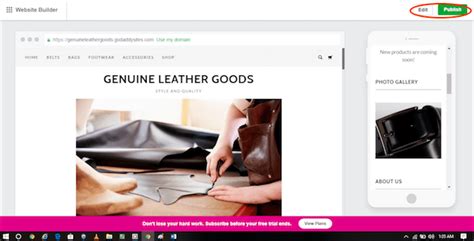 How to make a leather website - GoDaddy Resources - India