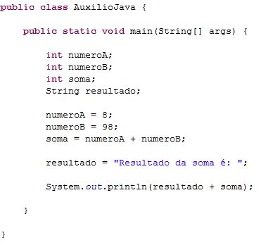 Image result for Como Criar Variaveis Em Java