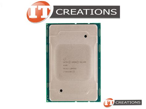 SILVER 4108 - New - INTEL XEON SILVER 8 CORE PROCESSOR 4108 1.80GHZ ...