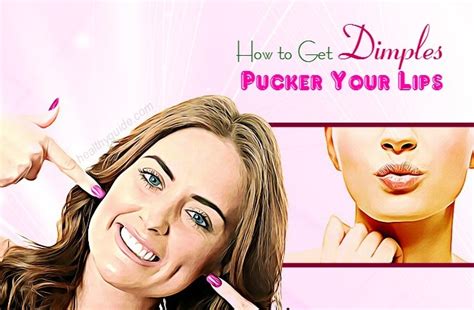 Image result for How to Make Dimples