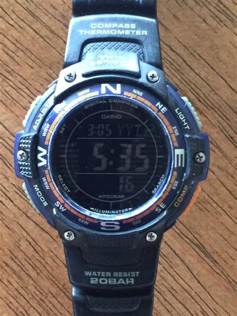 Image result for Casio Compass Watch