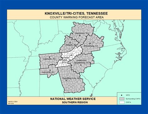 CWFA MAPS by WFO