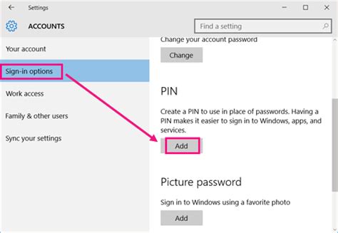 Image result for Change Pin Code in Windows 10