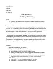 Image result for Dynamics Lab 2 Kinetics Write Up