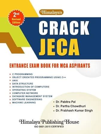 Buy CRACK JECA (Entrance Exam Book for MCA Aspirants) Book Online at ...