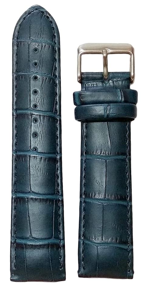 SURU® 20mm Padded Ogive Tip Vegan Leather Watch Strap/Watch Band for ...