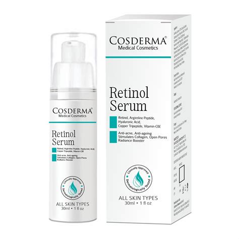 Cosderma Retinol Serum - Advanced Anti-Aging Treatment with Vitamin A ...