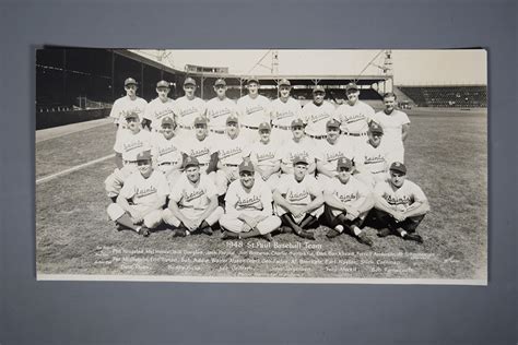 Lot Detail - Walter Alston's Late-1940s St. Paul Saints Baseball Team ...