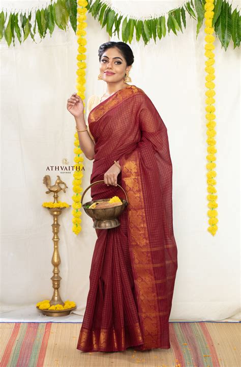 Athvaitha Sarees - Exclusive Showroom for Madurai Rani Sungudi Sarees