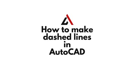 AutoCAD Make Line Dashed 的图像结果