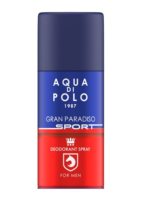 Aqua Di Polo 1987 Gran Paradiso Sport Spray Deodorant Parfüm 150 ml ...