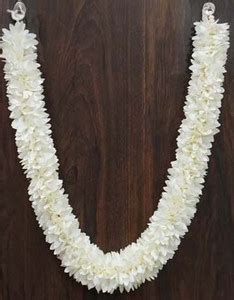 Astro White Color 22 Inches Garland Flower Mala For Photos Frame God ...