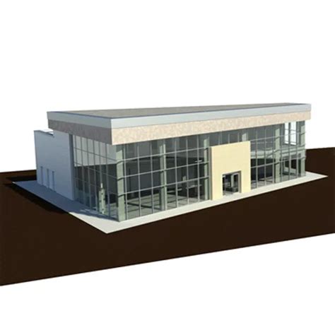 BIM objects - Free download! Car show room | BIMobject