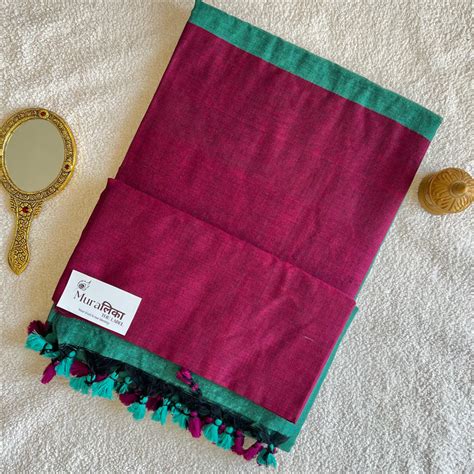 Handloom Cotton Sarees Online | Buy Pure Cotton Sarees – Muralika The Label