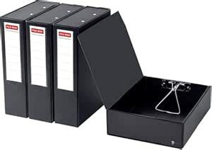 Jewett Box File, Box File Folder, Durable PVC & Hardboard, Spine for ...